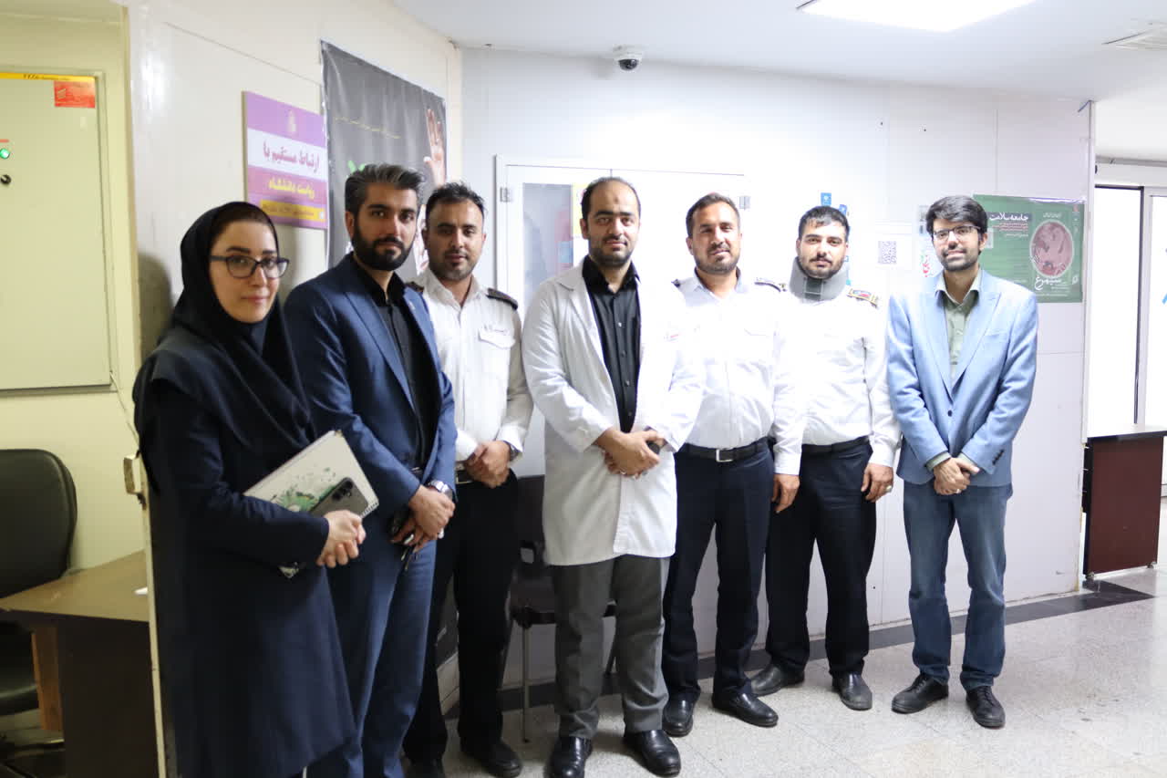 گرامیداشت روز حراست در بیمارستان شهدای سلامت